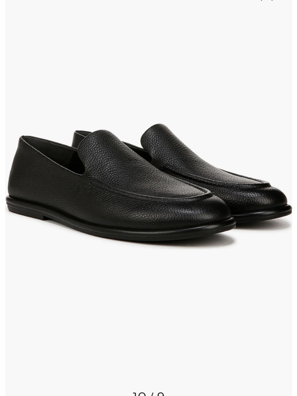 Vince Hann Leather Loafer, Black